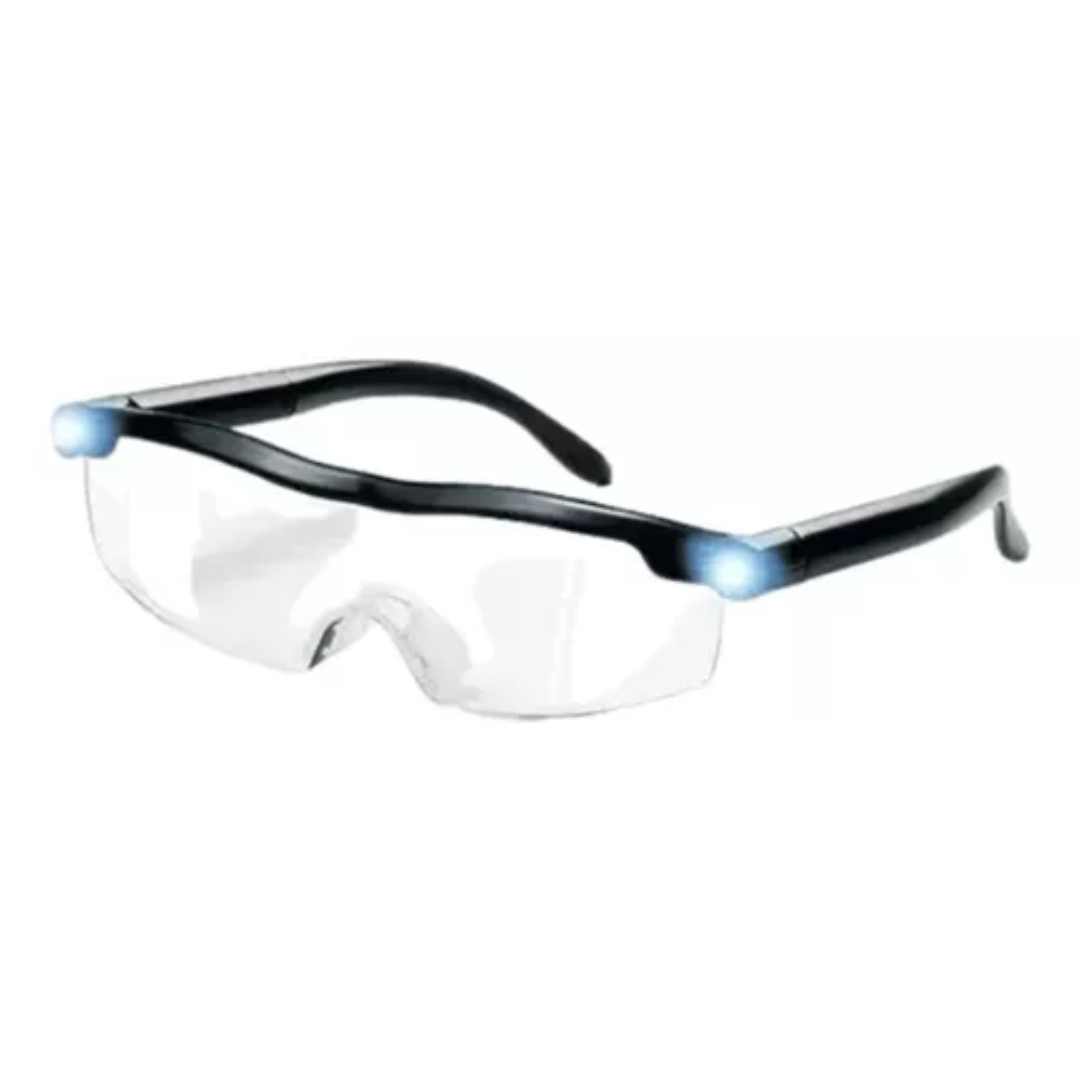 Lupa Tipo Gafas De Trabajo Con Luz